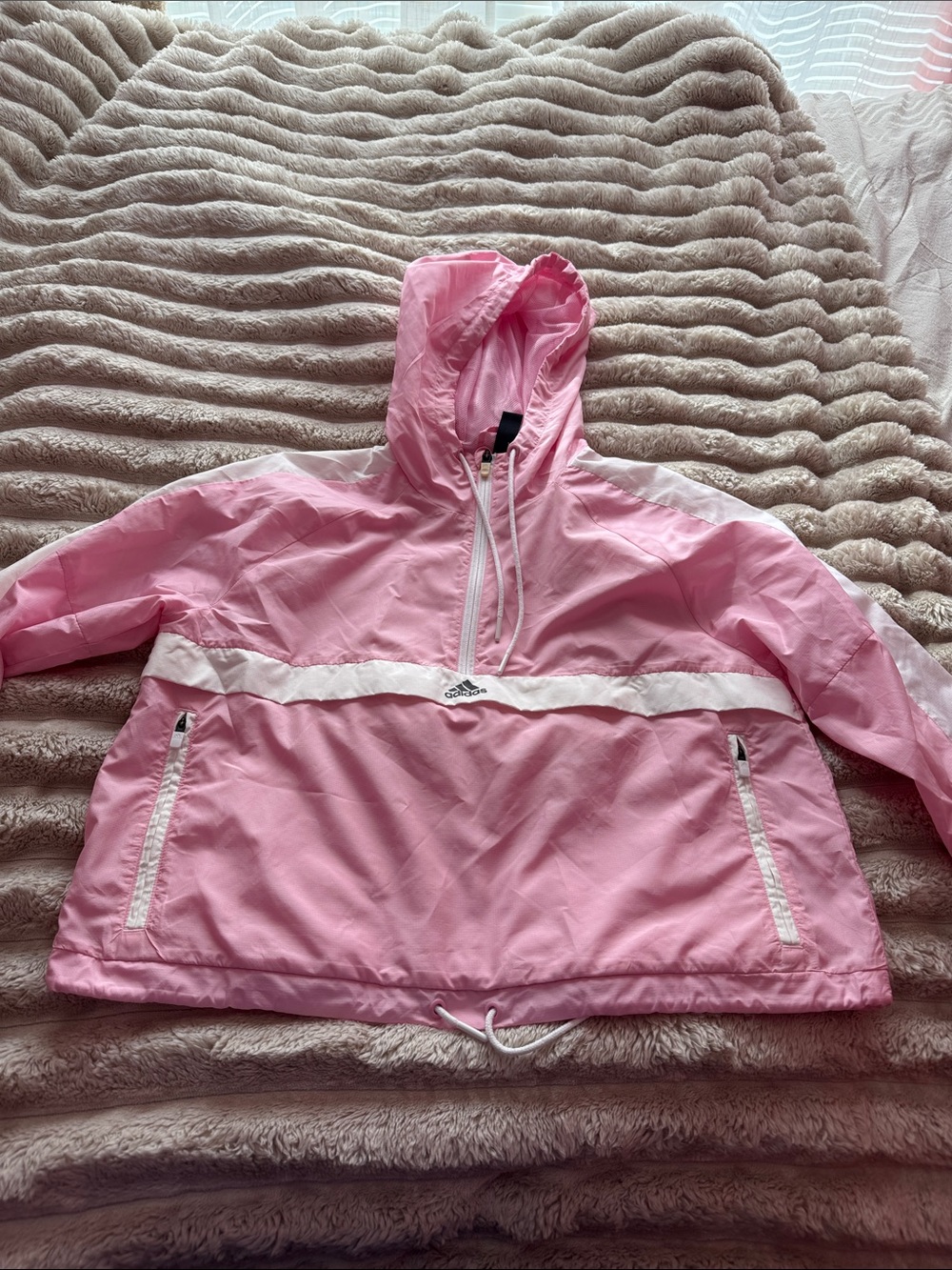 adidas Pink Women’s Windbreaker